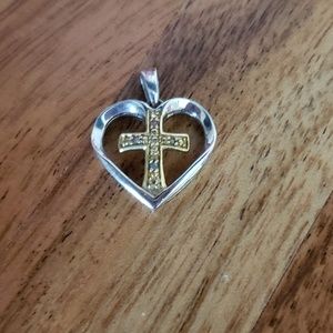 925 sterling silver heart pendant
